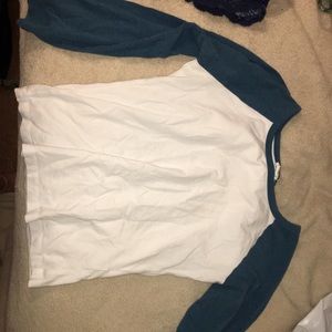 tight baseball shirt